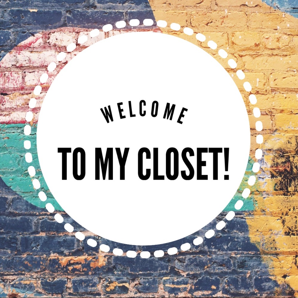 Welcome to my closet!